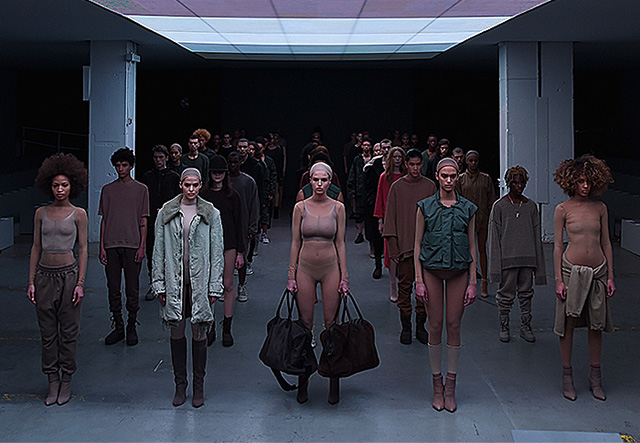 Канье Уэст показал в Нью-Йорке результаты коллаборации с adidas (фото 1)