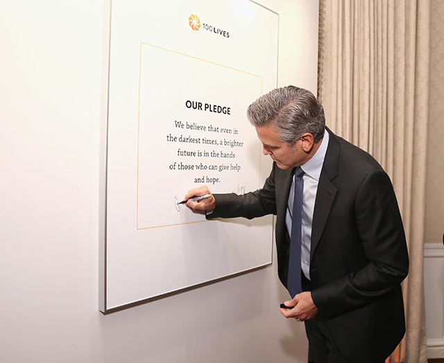Джордж Клуни участвует в благотворительном проекте к 100-летию геноцида армян (фото 2)