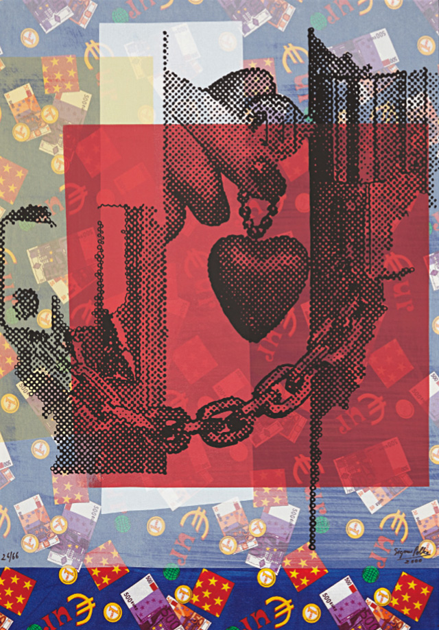 The Love of Fabric, 2000 Лондонский Phillips открывает выставку Зигмара Польке (фото 1)