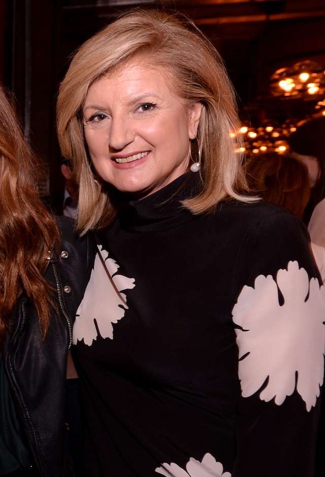 Натали Массене и Арианна Хаффингтон на премьере фильма "Песни Лахора" (фото 2)