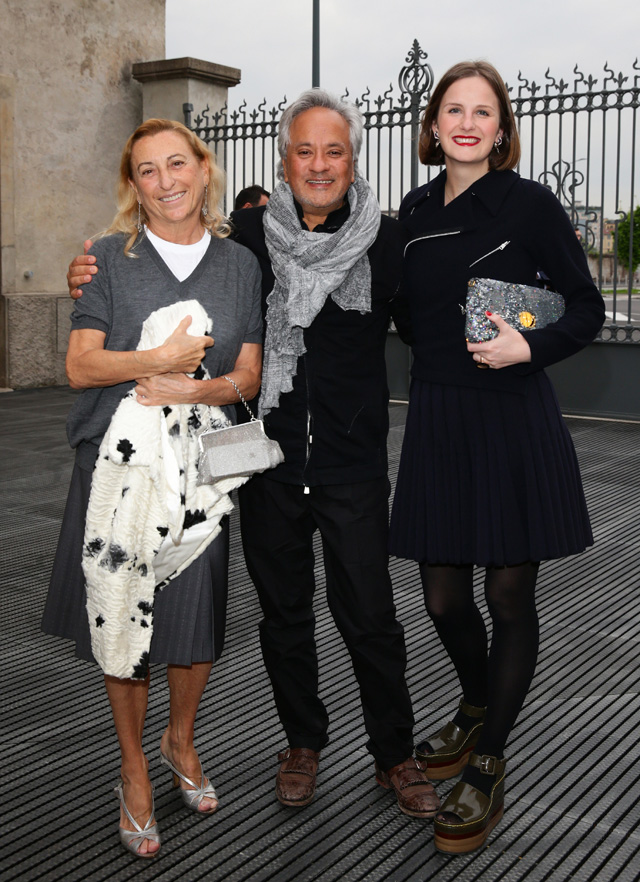 Миучча Прада, Аниш Капур и Софи Уолкер Открытие второго здания Fondazione Prada (фото 2)