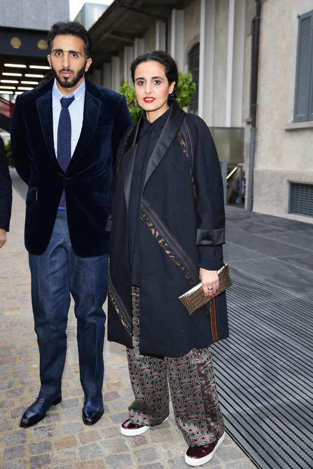 Аль-Маясса и Шейх Джассим Открытие второго здания Fondazione Prada (фото 21)