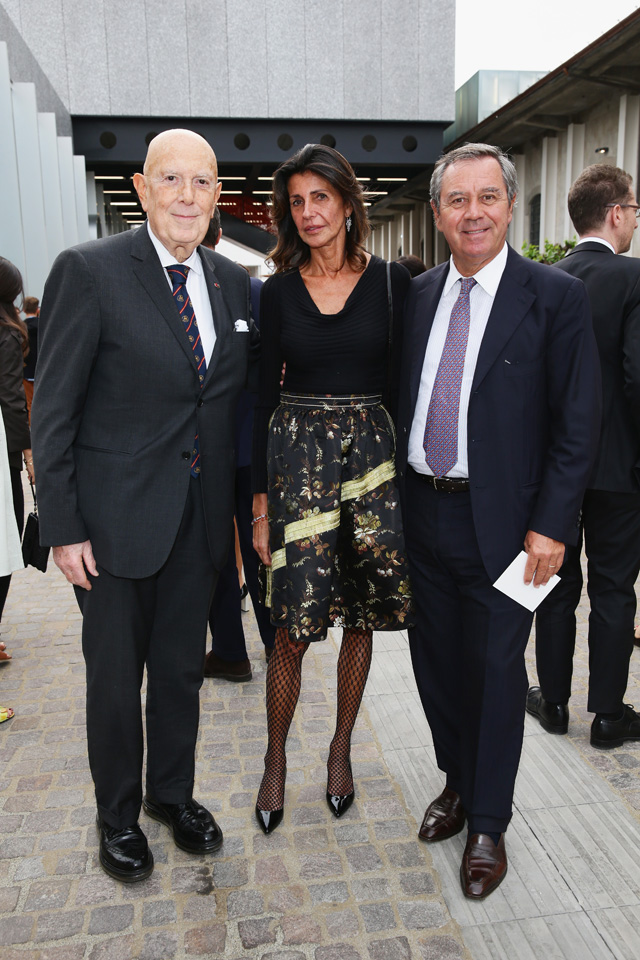 Марио Бозелли, Альбертина Мардзотто и Гаэтано Мардзотто Открытие второго здания Fondazione Prada (фото 19)