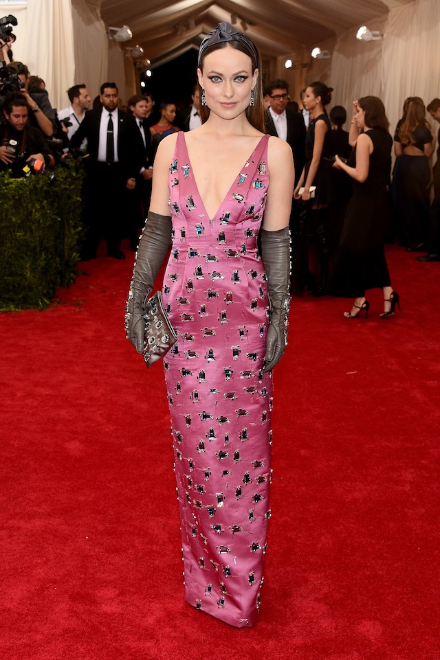 Оливия Уайлд Гости Met Gala 2015 (фото 18)