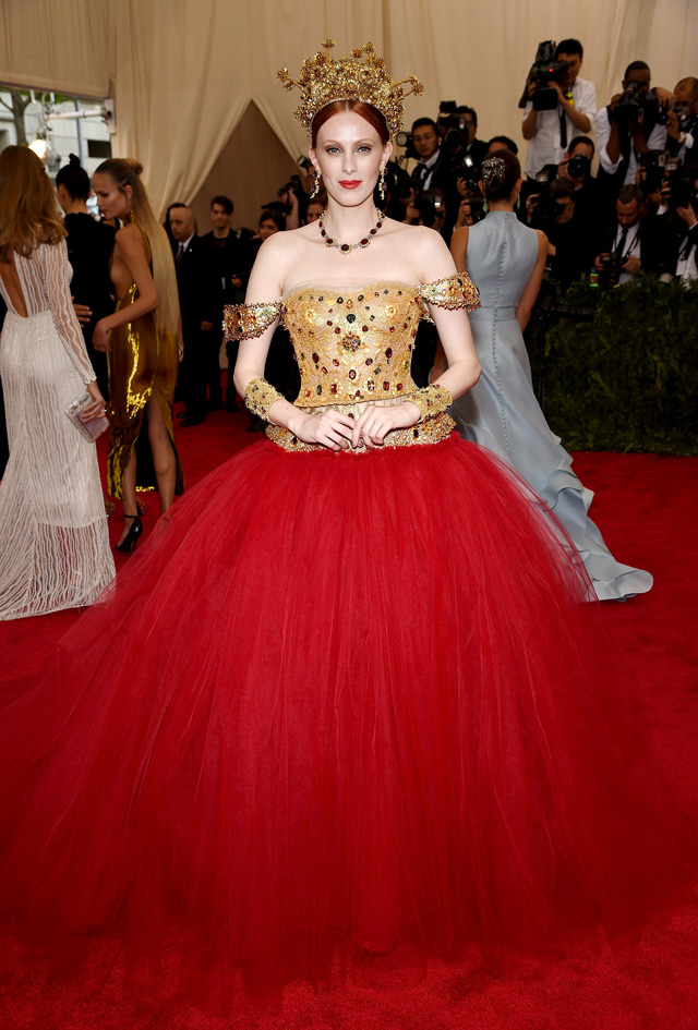 Каррен Элсон Гости Met Gala 2015 (фото 27)