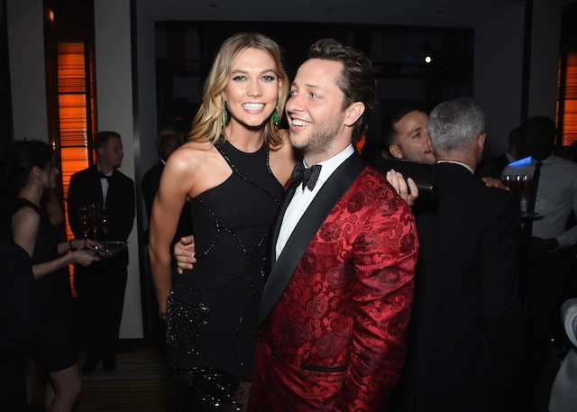 Карли Клосс и Дерек Бласберг Afterparty Майкла Корса в отеле The Mark (фото 13)