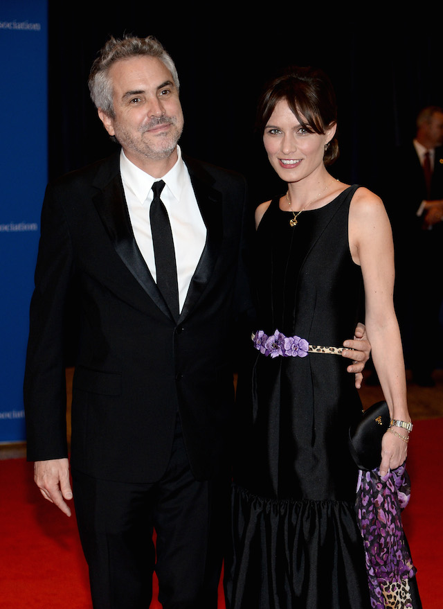 Альфонсо Куарон и Шехерезада Голдсмит Альфонсо Куарон и Шехерезада Голдсмит