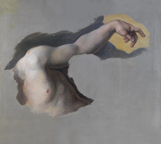 Винченцо Камуччини. Этюд к картине «Обращение Савла». 1830—1835. Gallerie Carlo Virgilio Несмотря ни на что: как прошел парижский салон Paris Tableau (фото 6)