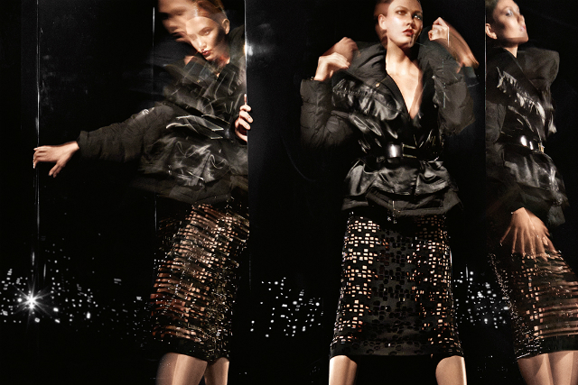 Полная версия рекламной кампании Donna Karan с Карли Клосс (фото 3)