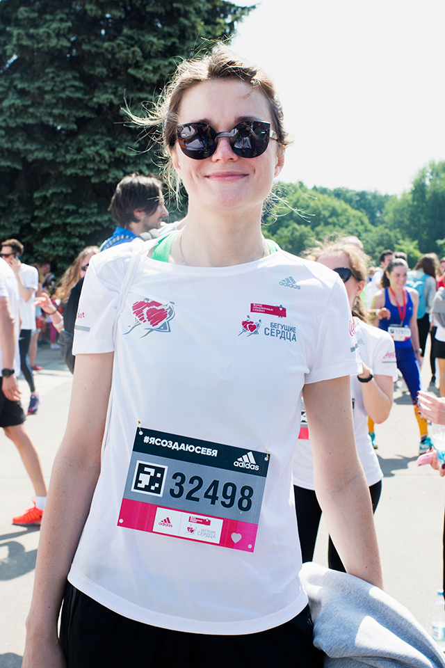 Как проходил благотворительный забег "adidas Бегущие сердца" на Воробьевых горах (фото 11)