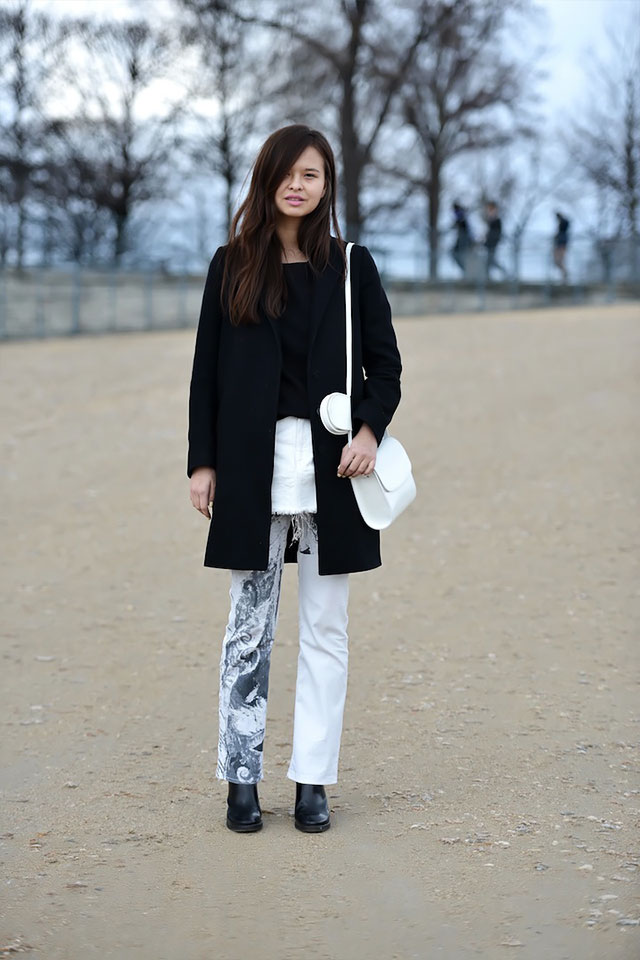 Неделя моды в Париже A/W 2014: street style. Часть IV (фото 11)