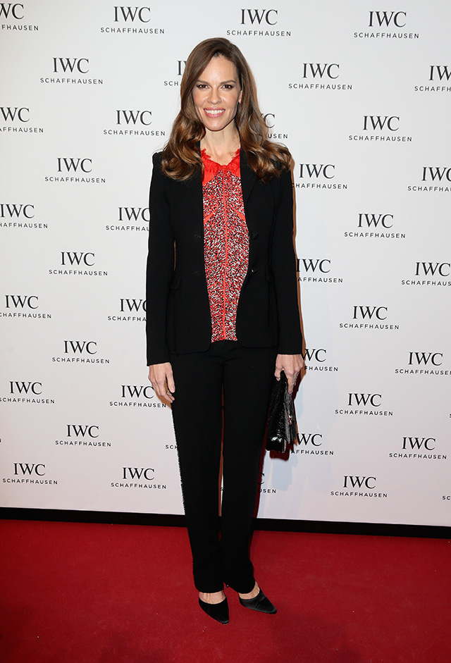 Хилари Суэнк Гости вечера IWC Schaffhausen в Женеве (фото 1)