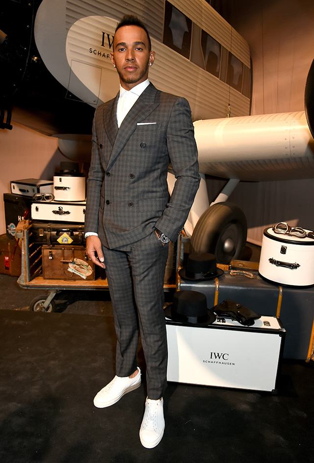 Льюис Хэмилтон Гости вечера IWC Schaffhausen в Женеве (фото 7)