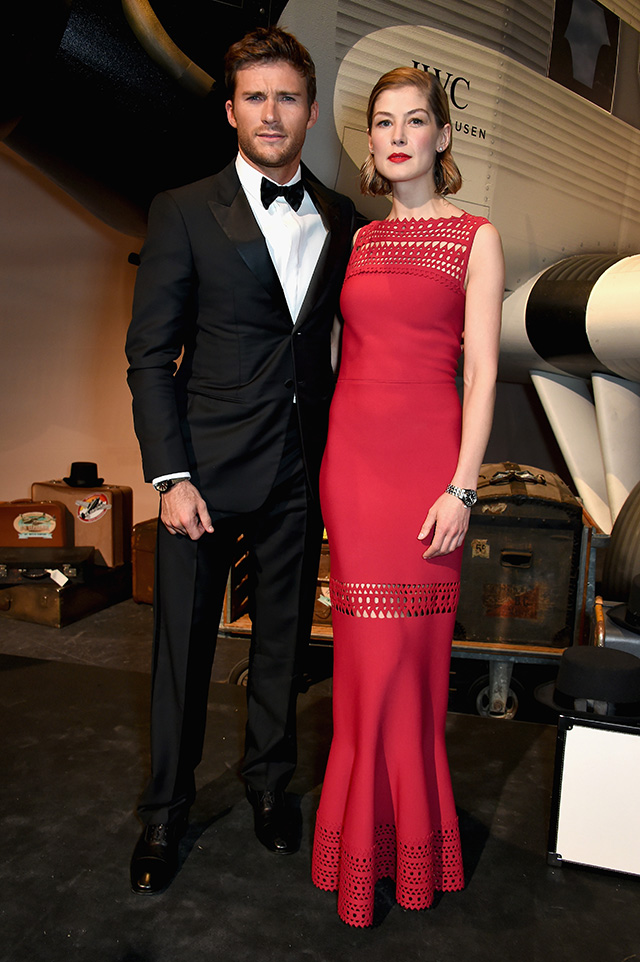 Скотт Иствуд и Розамунд Пайк Гости вечера IWC Schaffhausen в Женеве (фото 3)
