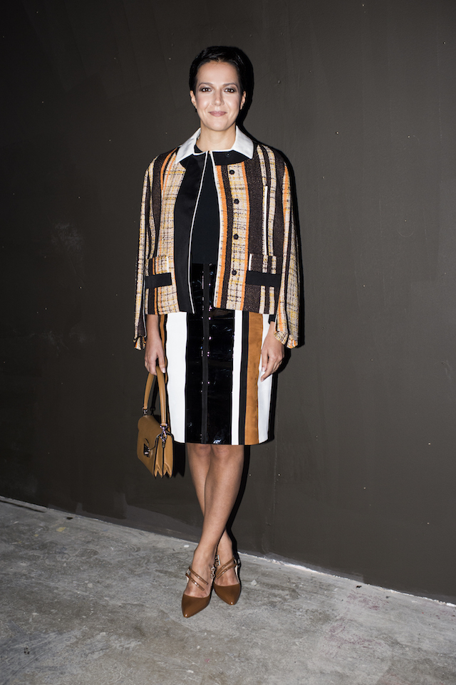 Ксения Чилингарова Гости показа Ruban осень-зима 2016/17 (фото 5)