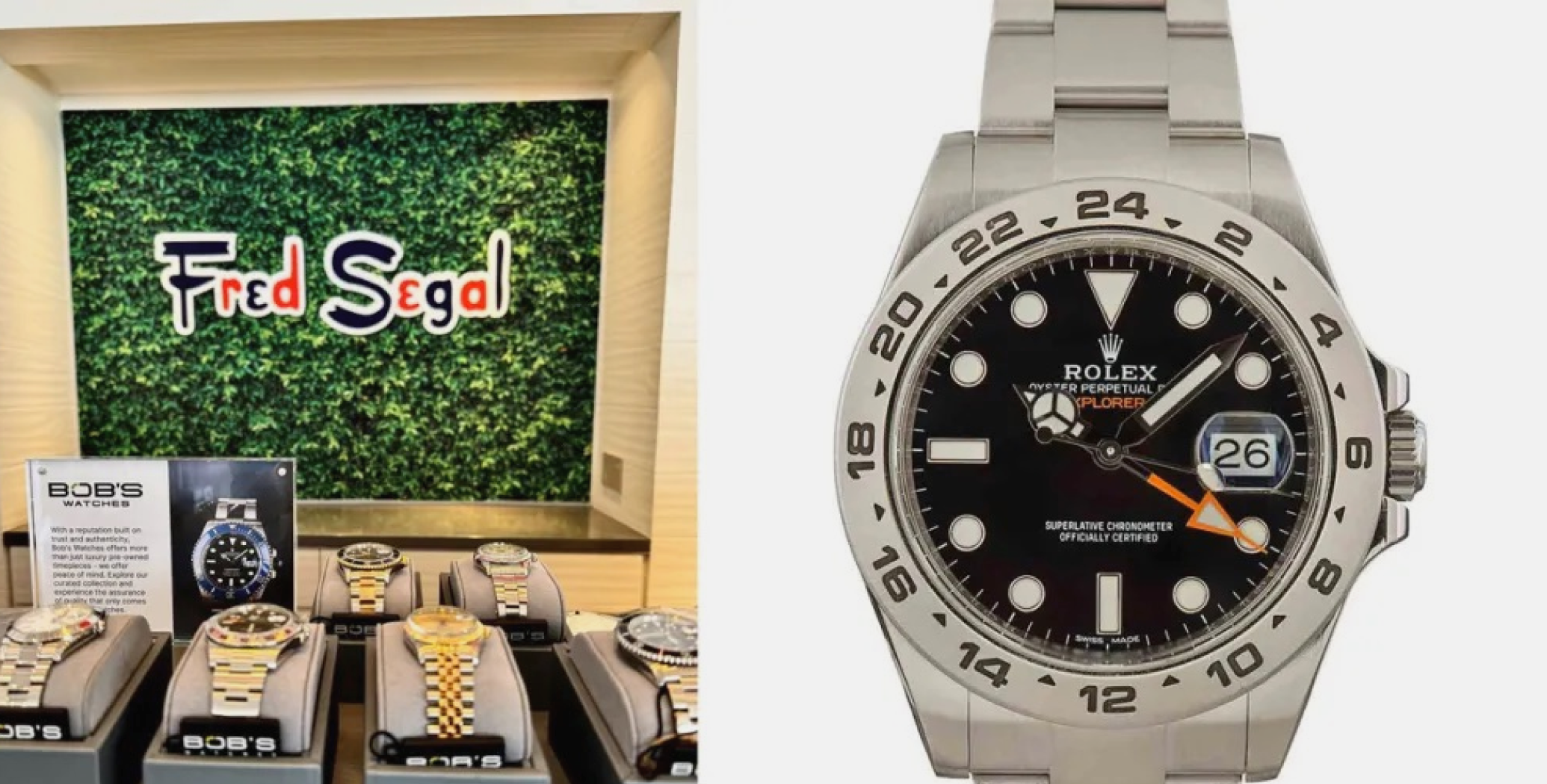Онлайн-платформа для перепродажи часов Bob's Watches покажет коллекцию Rolex