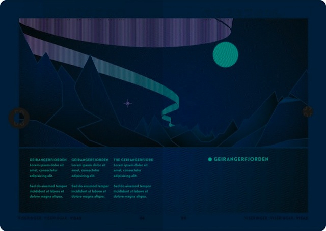 В новых паспортах Норвегии появится северное сияние (фото 1)