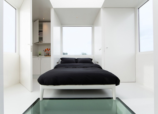 Кубический мини-отель Lucy in the Sky в Нидерландах (фото 1)