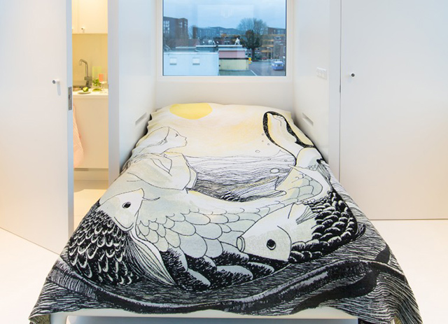 Кубический мини-отель Lucy in the Sky в Нидерландах (фото 2)