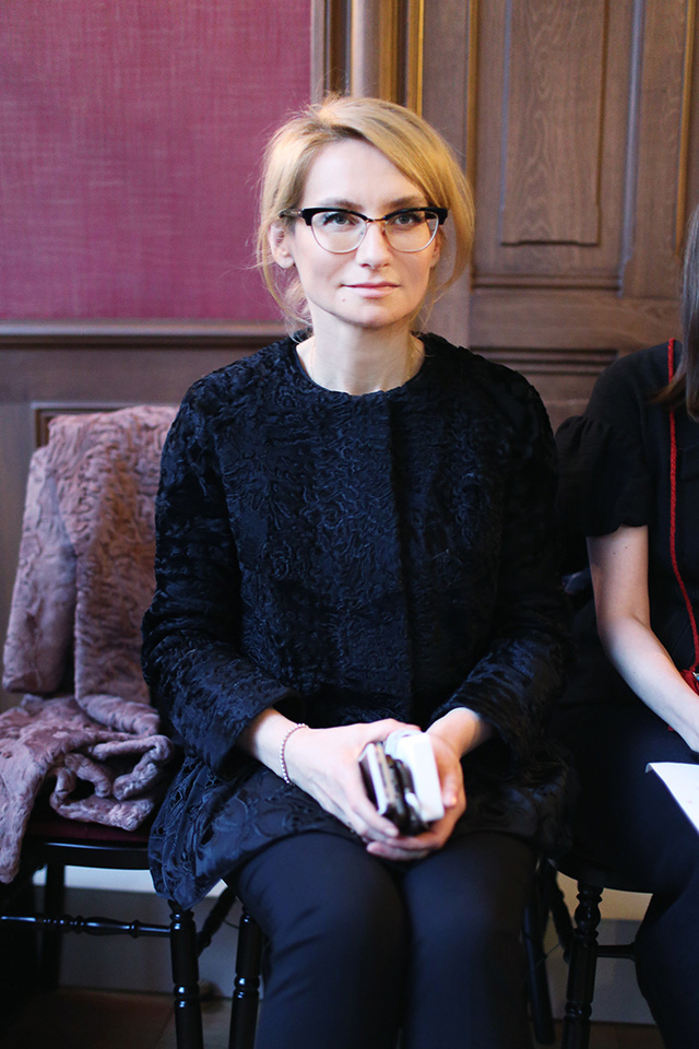 Эвелина Хромченко Гости показа Ulyana Sergeenko весна-лето 2016 (фото 12)