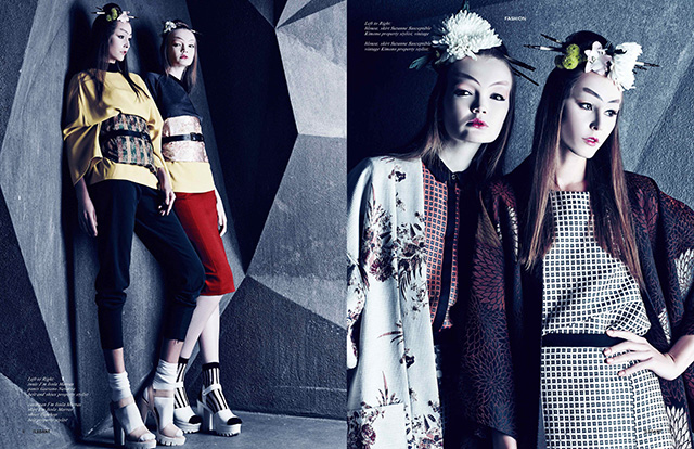 Проект Land of the Rising Sun, 2015 Мода как искусство: выставка студентов Британской высшей школы дизайна (фото 2)