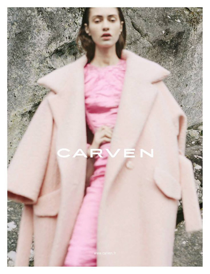Марин Делеэв для Carven Марин Делеэв для Carven