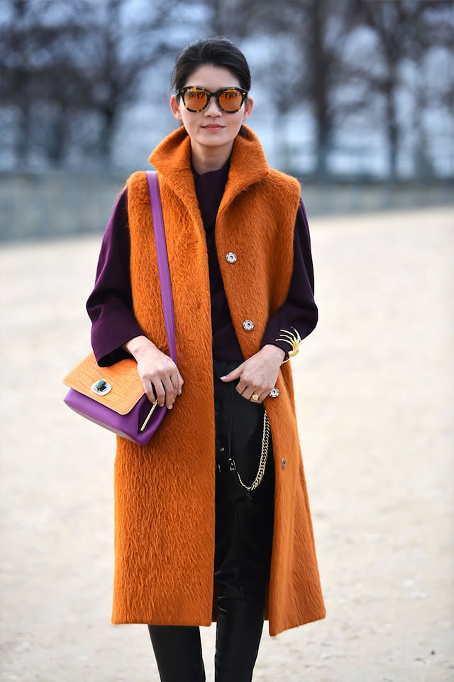 Неделя моды в Париже A/W 2014: street style. Часть IV (фото 14)
