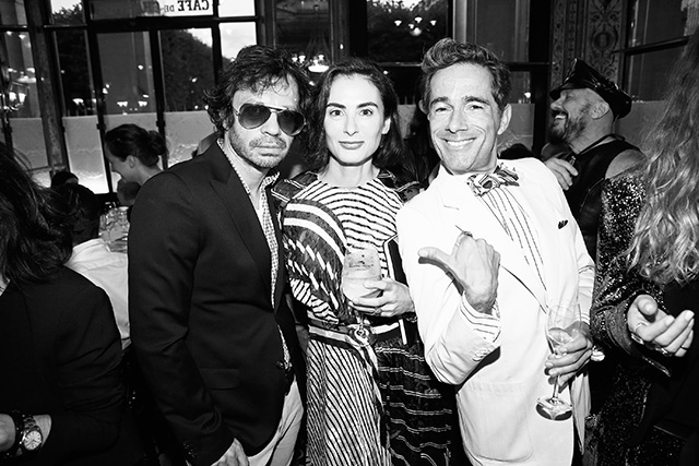 Оливье Зам, Франческа Амфитеатроф и Венсан Дарре Ужин Mytheresa.com и Хайдера Акерманна (фото 10)