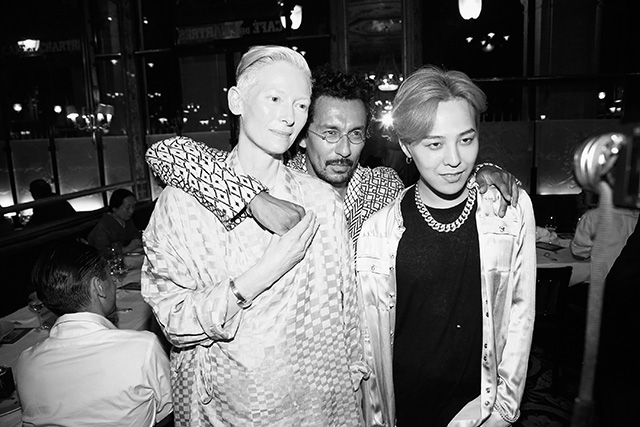 Тильда Суинтон, Хайдер Аккерман и Джей Драгон Ужин Mytheresa.com и Хайдера Акерманна (фото 6)