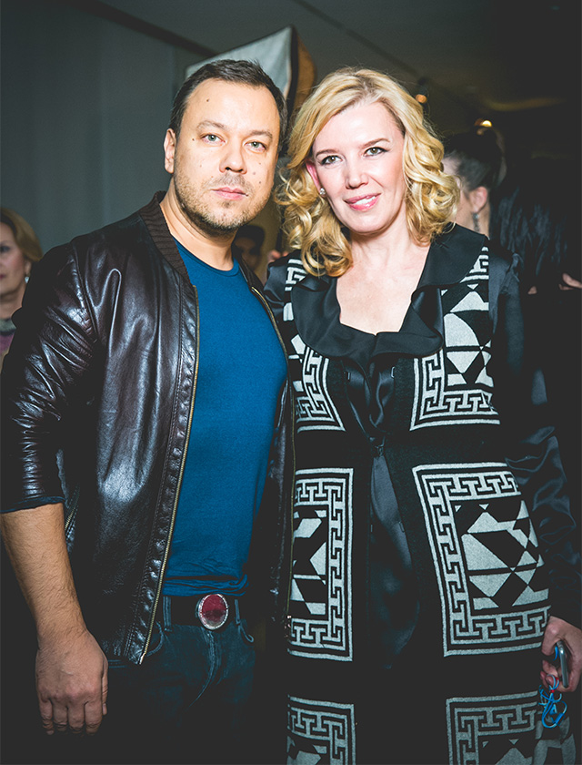 Игорь Чапурин и Марианна Сардарова День рождения RuArts и открытие выставки Василия Кудрявцева (фото 8)