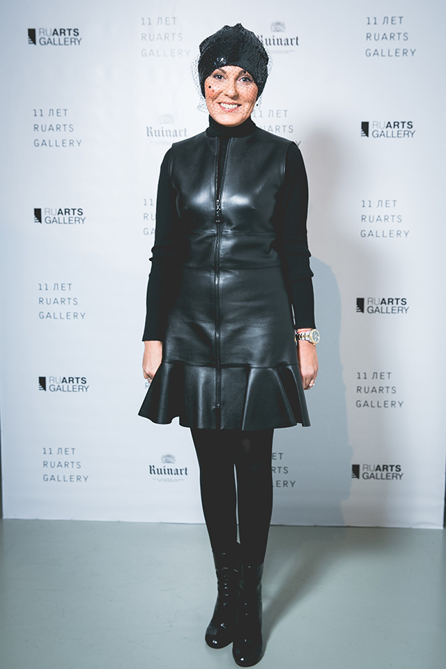 Сати Спивакова День рождения RuArts и открытие выставки Василия Кудрявцева (фото 6)