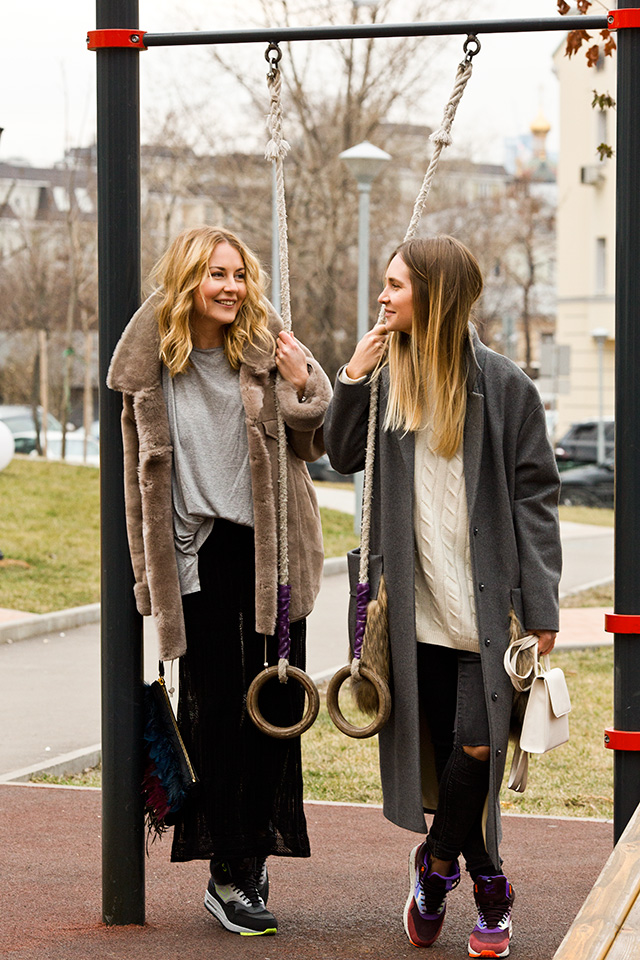 Обыграть зиму: Алиса и Юлия Рубан в специальном проекте Nike и Buro 24/7 (фото 2)