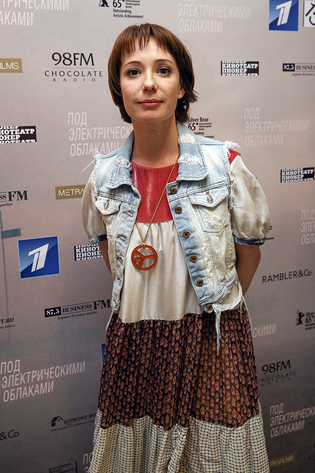 Чулпан Хаматова Премьера фильма "Под электрическими облаками" (фото 4)