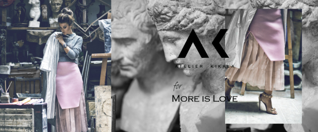 Дочь скульптора: новая съемка MORE is LOVE (фото 1)