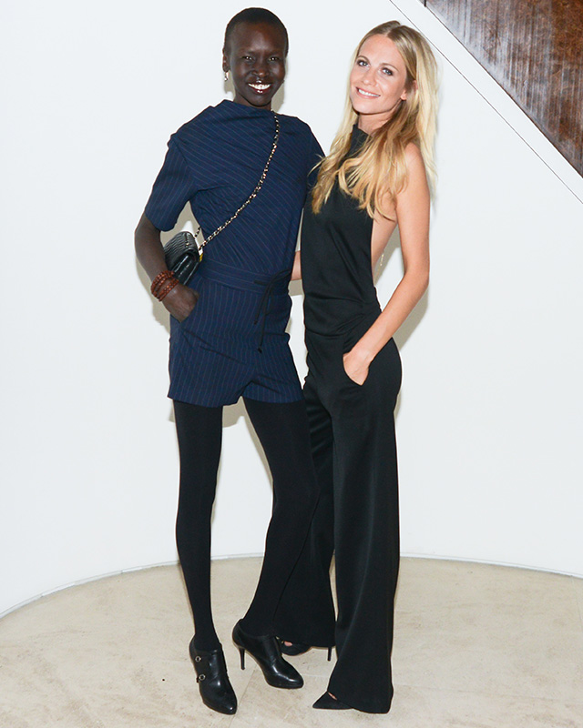 Алекс Уик и Поппи Делевинь Презентация четвертого номера журнала The Collective в Нью-Йорке (фото 2)