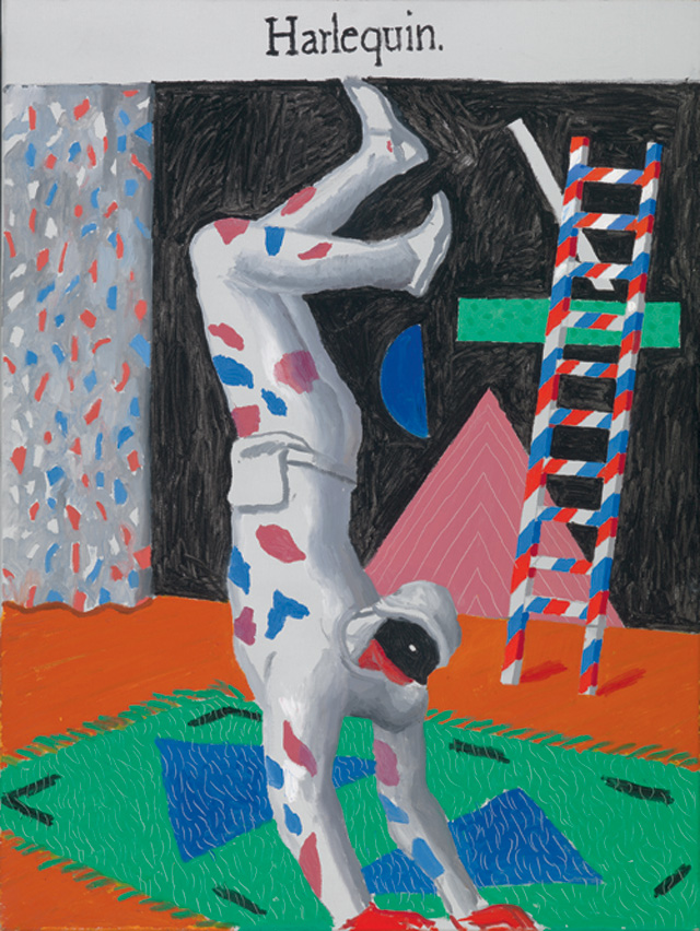 Дэвид Хокни «Арлекин», 1980 Почему парижская выставка Picasso.Mania особенно важна именно сейчас (фото 2)