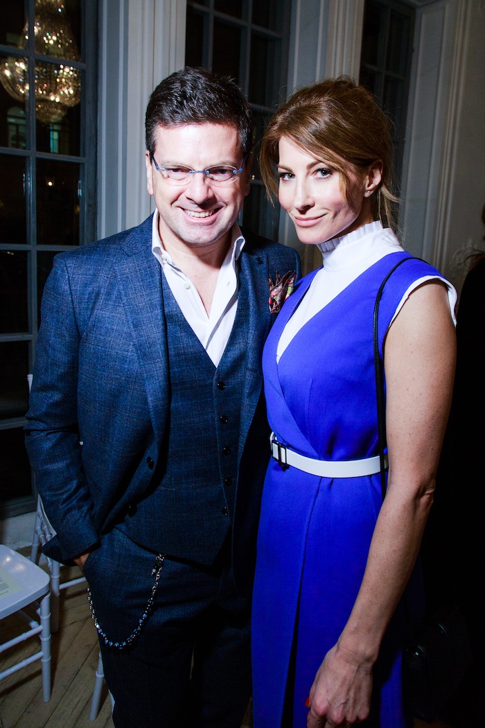 Константин Андрикопулос и Ольга Цыпкина Гости показа Edem Couture (фото 12)