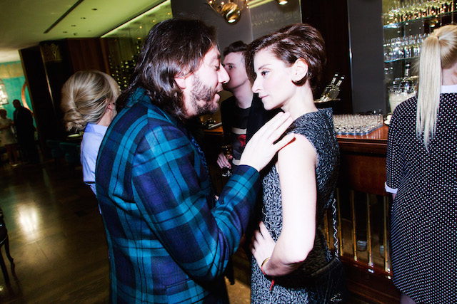 Михаил Друян и Софико Шеварднадзе Открытие ресторана "КоКоКо" в Санкт-Петербурге (фото 12)