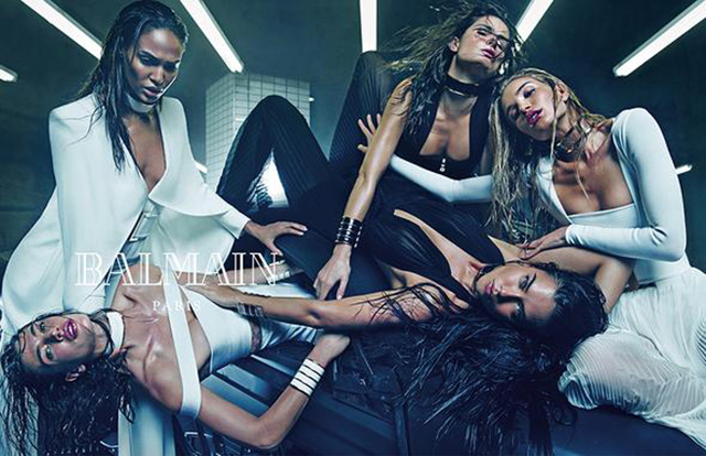 Рекламная кампания Balmain, весна-лето 2015 (фото 1)
