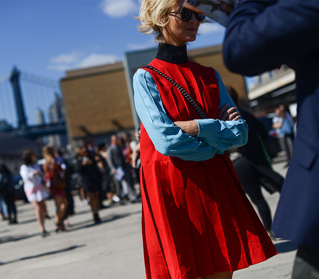 Неделя моды в Нью-Йорке весна-лето 2016: street style. Часть 4 (фото 10)