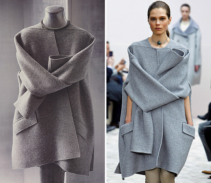 Geoffrey Beene 2004 и Céline осень-зима 2013 Итоги 2013: Главные модные скандалы года (фото 4)