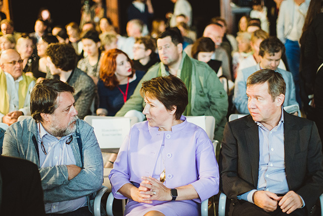 Виталий Манский, Татьяна и Валентин Юмашевы Открытие IX Международного кинофестиваля имени Андрея Тарковского "Зеркало" (фото 11)