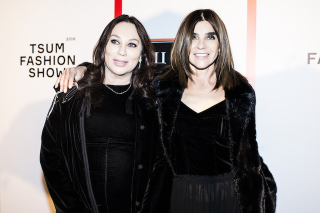 Алла Вербер и Карин Ройтфельд Гости показа ЦУМ Fashion Show (фото 1)