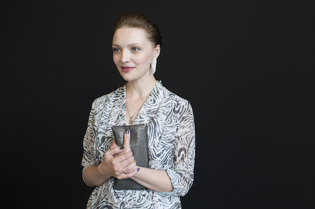 Екатерина Вилкова Коко Роша на показе Mango в Москве (фото 7)