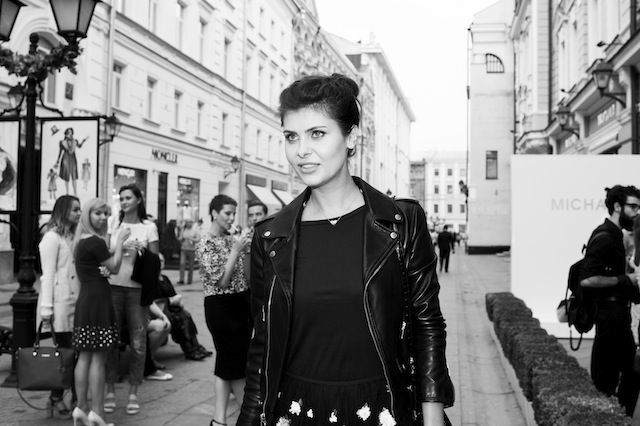 Надежда Оболенцева Открытие бутика Michael Kors в Столешниковом переулке (фото 18)