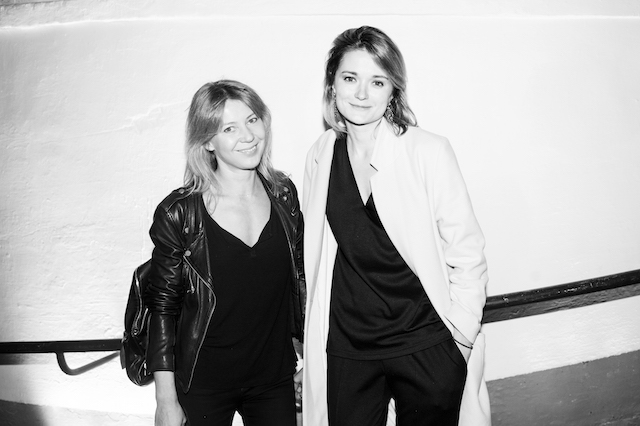 Екатерина Комолова и Надежда Михалкова Гости показа Ruban осень-зима 2016/17 (фото 25)