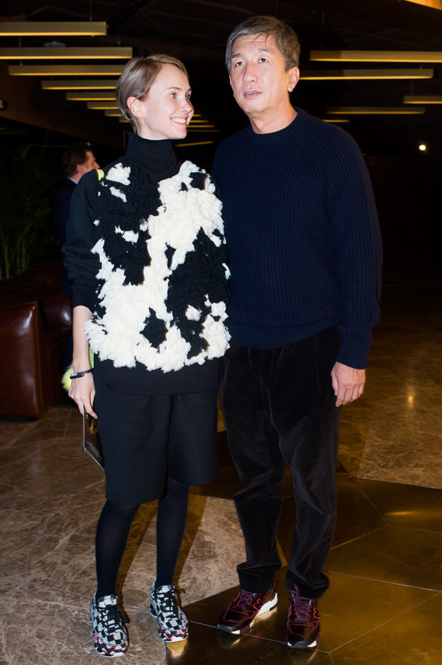 Ольга Карпуть и Павел Те Открытие "Недель "Оскара" в кинотеатре "Москва" (фото 5)