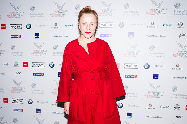Александра Вертинская Вручение Ежегодной премии The Art Newspaper Russia (фото 4)