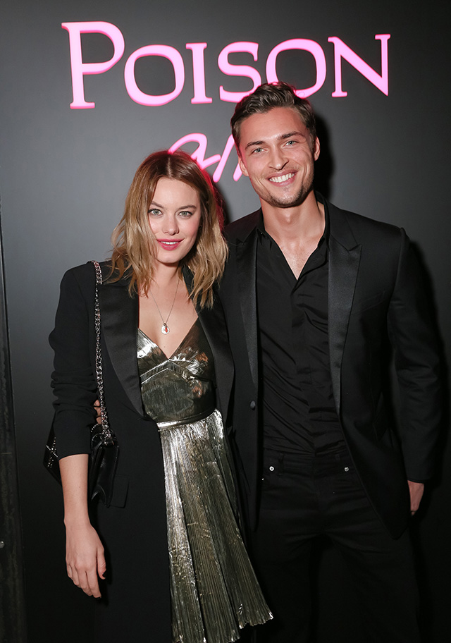 Камилль Роу и Харви Ньютон Вечеринка Dior Poison Girl в Париже (фото 3)