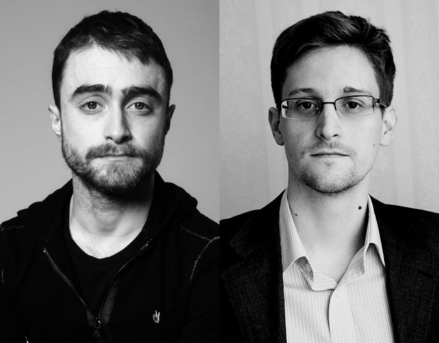 Эдвард Сноуден и Дэниэл Рэдклифф в постановке Privacy в Нью-Йорке (фото 1)